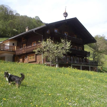 Ferienwohnung Bauernhof Obererlach Bramberg am Wildkogel Exterior foto