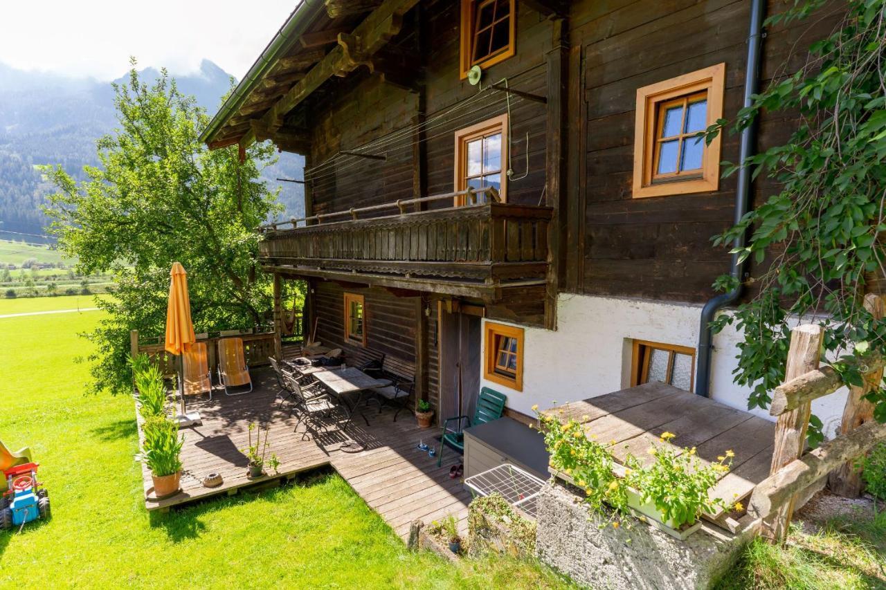 Ferienwohnung Bauernhof Obererlach Bramberg am Wildkogel Exterior foto